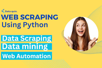 conduct web scraping using python