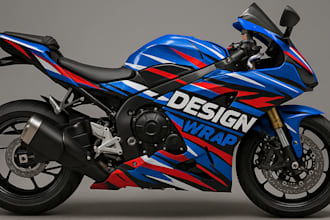 do unique bike, bike wrap, dirt bike wrap, sticker motorcycle, racing bike wrap