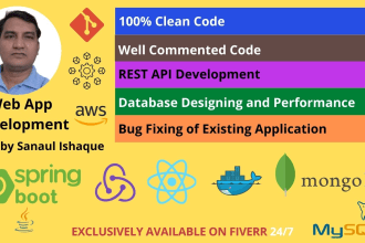 build web apps by spring boot,thymeleaf,rest API,microservices, and reactjs