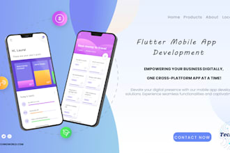 do mobile app development, ios app, android app creation flutter app developer