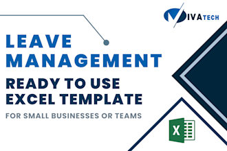 provide ready to use leave tracker excel template
