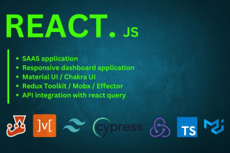 create responsive websites with react js, next js
