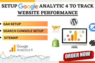 set up google analytic 4 for your ecommerce website