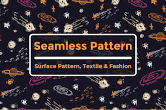 do seamless pattern, surface pattern design