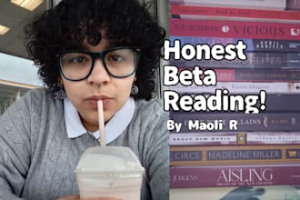beta read your books and give honest criticism for cheap