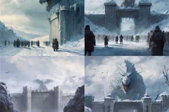 Hot Deals!  create any amazing custom watercolor art using midjourney ai