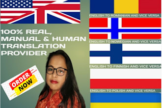 translate romanian, norwegian, finnish, polish and thai