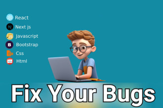 do swift resolution for react, nextjs, html, css bugs including responsiveness