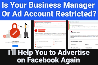 create and fix facebook business manager  ads account
