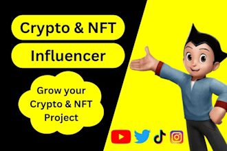 find the best influencers for your crypto and nft project