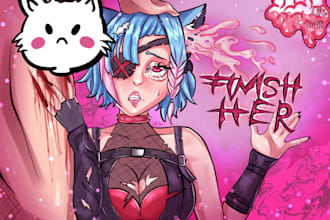 draw ecchi, nsfw, gore art