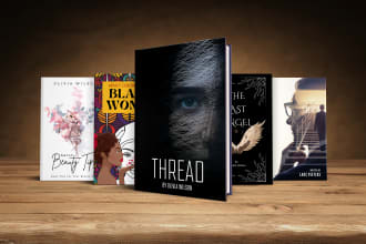 design book cover design, ebook cover design, kindle cover for KDP