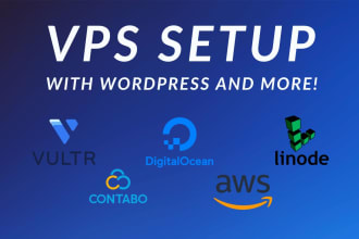 install wordpress in your prefered vps like vultr, digital ocean, AWS, contabo