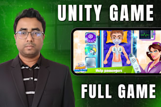 develop unity game for you ready for publish