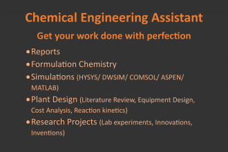 assist you in chemical engineering