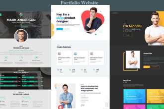 create your personal website or personal portfolio website