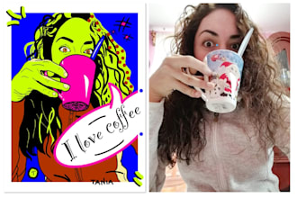 make your photo in my pop art style
