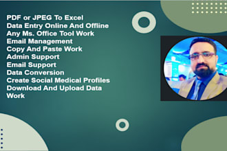 virtual assistant and date entry expert