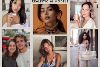 add your product to an ai realistic model