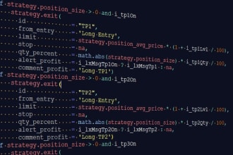 create a pinescript indicator with your rules