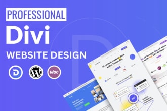 create a stunning divi website design as a divi expert