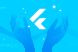 build hybrid app in flutter for both android and ios