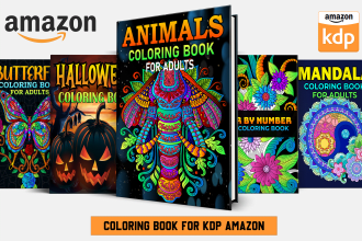 design adults or kids coloring book cover coloring pages activity book