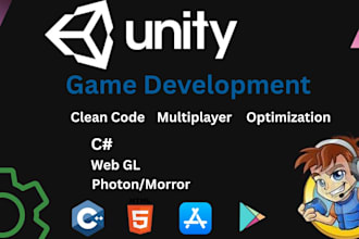 do mobile game development, as unity game development, as 3d unity developer
