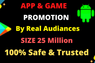 do mobile app promotion app marketing for app or game