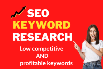 do profitable SEO keyword research and competitor analysis for your niche