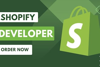 be your shopify expert developer or shopify theme developer