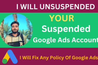 fix and unsuspended your google ads account suspension issue