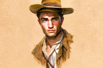 draw realistic digital oil painting and art work from your photo