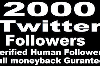 do organic twitter followers promotion