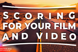 make film score of your movie short film trailer commercial
