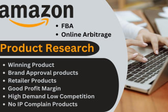 do product research for fba wholesale and online arbitrage