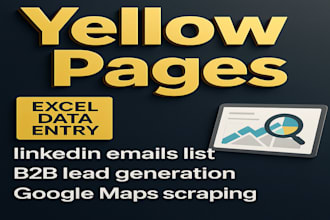 do fast yellow pages scraping, for canada, australia USA, dubai, fast work