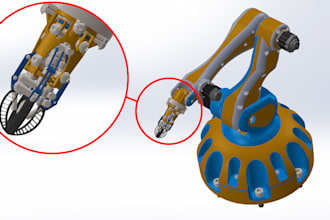 do 3d cad design and product design on solidworks