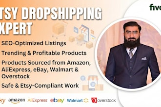 do etsy drop shipping listing seo and description