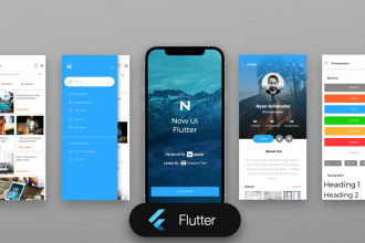 integrate ml with flutter, android apps with figma, firebase
