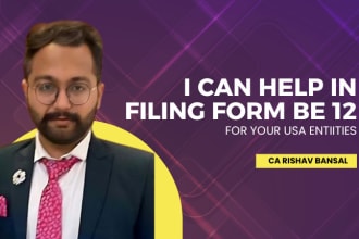 do filing of extension and form be 12 for your USA company
