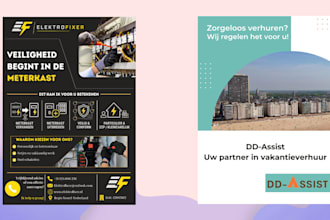 create a flyer design for your business or campaign