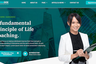 life coaching website, life coach website consulting website, coaching website