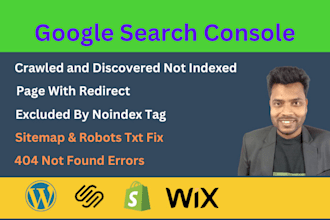 fix your google search console, 404 errors, and index coverage issues