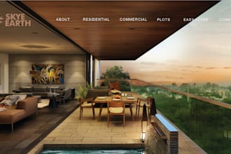 design a visually appealing and responsive wordpress website
