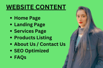 be your SEO website content writer and do website copywriting