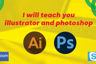 teach you adobe illustrator and photoshop online