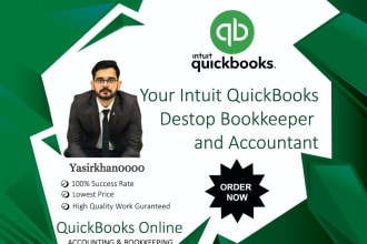 do bookkeeping accounting in quickbooks online and desktop