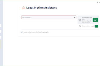 program, a gpt o3 based ai legal assistant