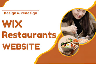create a wix restaurants website with menu, table booking, and delivery setup